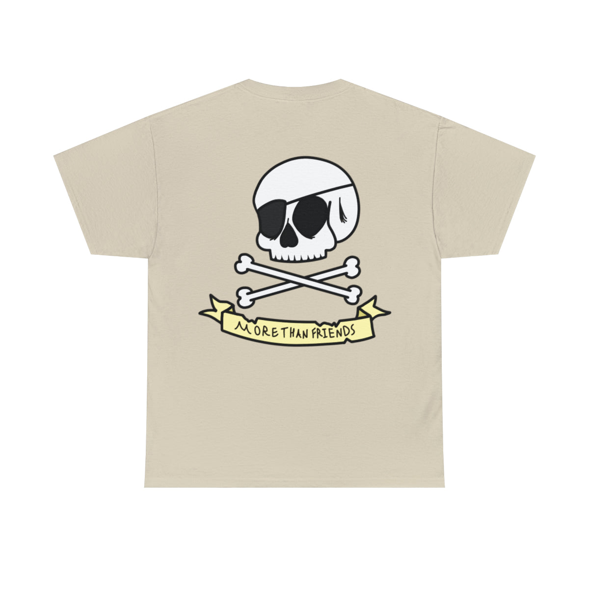 MTF Pirate Skull T-Shirt Cream